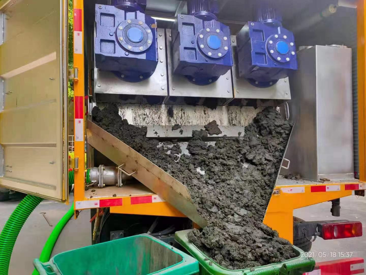 三台化粪池清掏城市维护站-泥浆净化干湿分离处理